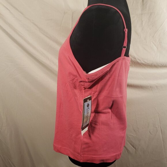NWT Columbia Women's XL Pink Camisole w/Spaghetti Straps - Picture 4 of 6